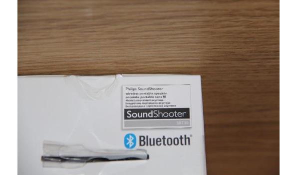 Nieuwe draagbare mini speaker PHILIPS, type SOUND SHOOTER SBT30